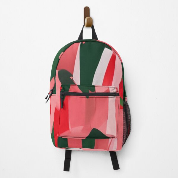 Item preview, Pink red green abstract designed and sold by Roxburylane.