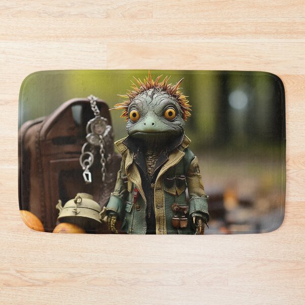 Item preview, Alligator People Doll in Leather Jacket designed and sold by Peter LOPEZ.