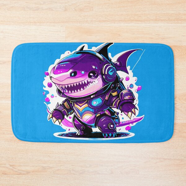 Item preview, Shark Cyborg Art: Unveiling Futuristic Aquatic Marvels! designed and sold by Watchara Aekcheen.