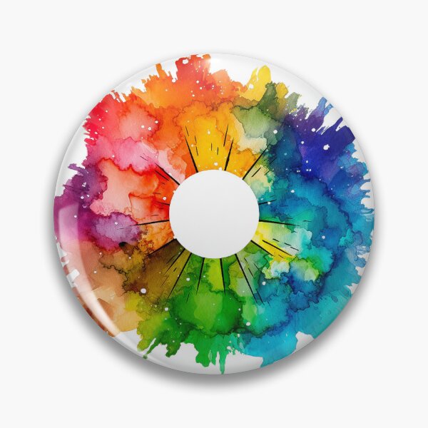 Item preview, Color Wheel Series | Rainbow Sticker | Color Theory Art | Vinyl Sticker | Vinyl Decal | RGB | ColorWheel Art designed and sold by ambardi.