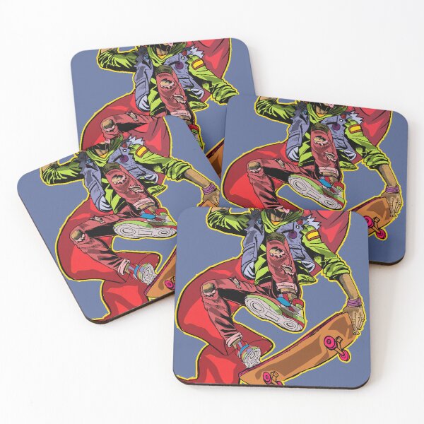 Item preview, Samurai punk skater designed and sold by glyphsputnik.