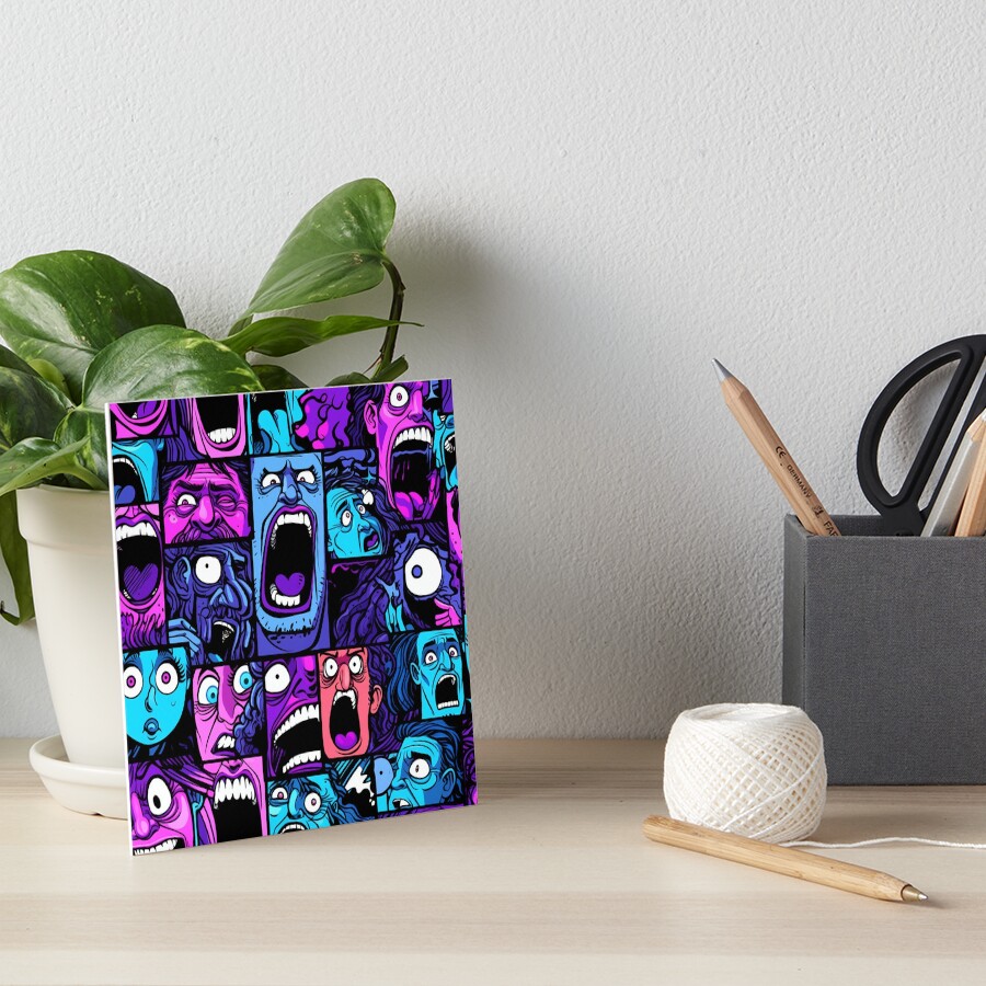 Item preview, Art Board Print designed and sold by ARTificialNsite.