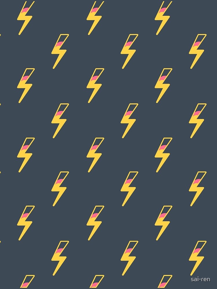 Disover Lightning Bolt Pattern Leggings