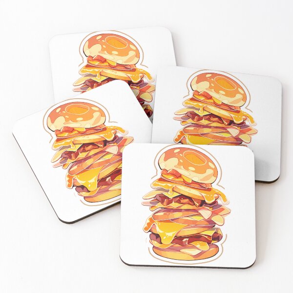 Item preview, Copy of Cute bacon egg hotdog and cheese sandwich  designed and sold by Hasan Habeeb.