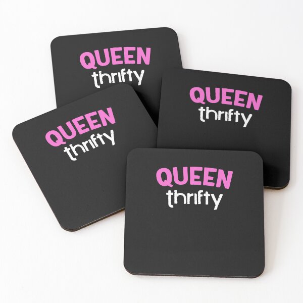 Item preview, Queen Thrifty Funny Thrifting Sarcastic Thrifter designed and sold by SharpThreadZ.
