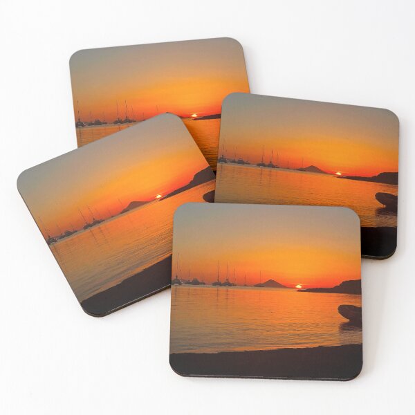 Item preview, Sunset at the sea on Vulcano | travel photography designed and sold by Mii-pics.