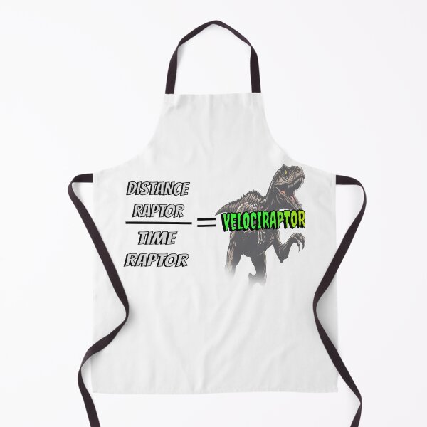 Item preview, Velociraptor Equation - Distance Raptor over Time Raptor designed and sold by Brownpants.