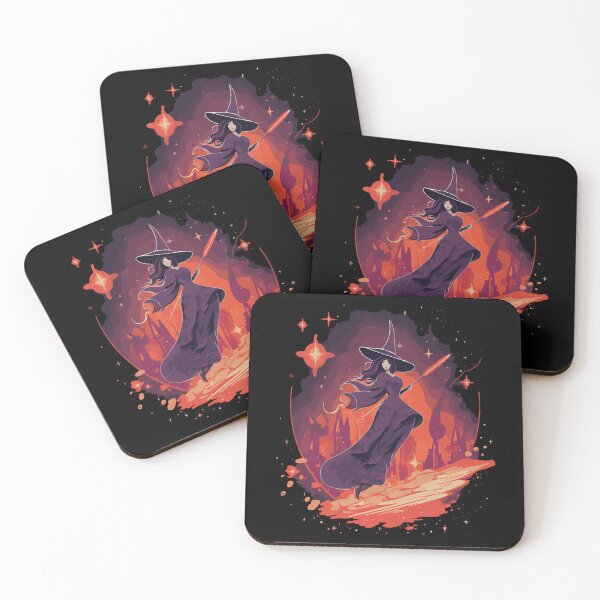 Item preview,  Witch Floating In Outer Space Vintage designed and sold by merchfun2.