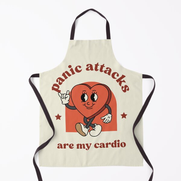 Item preview, Panic attacks are my cardio. Funny, cute designed and sold by ThirdEyeDesign1.