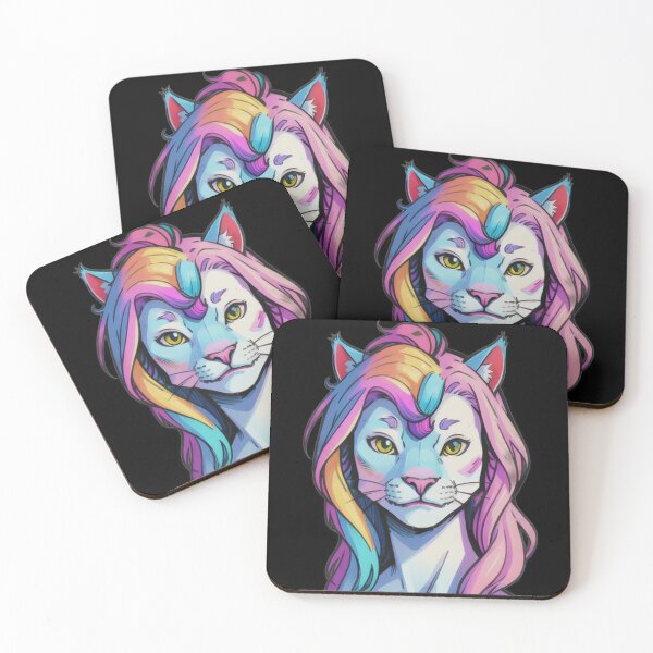Item preview, Enchanting Lioness and Unicorn designed and sold by Ridaelb.