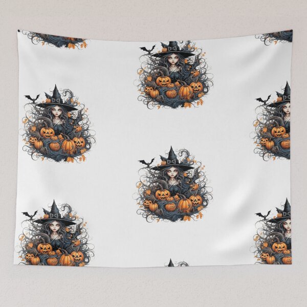 Item preview, Pumpkin Briar Witch designed and sold by WRabbitCreation.