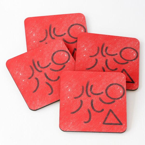 Item preview, A big red screen with decorations on it. designed and sold by lukesubbby.