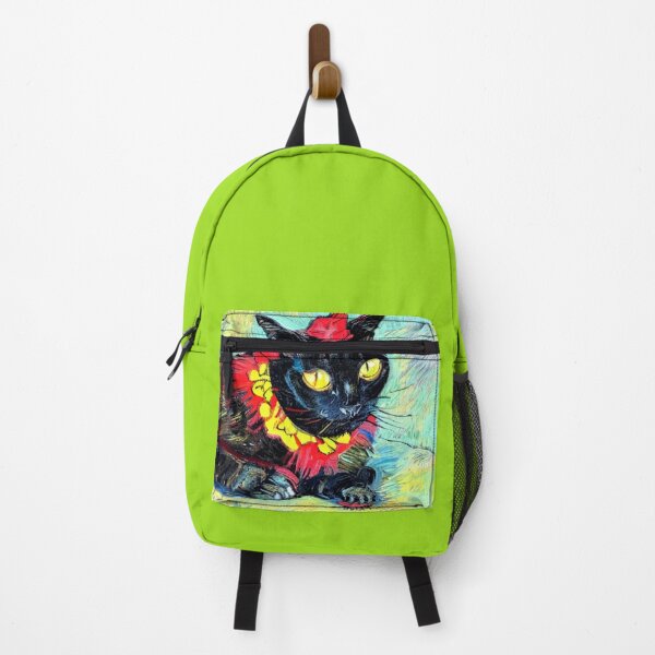 Item preview, Black Cat Impressionist Portrait designed and sold by mac-ondo.