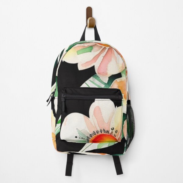 Item preview, Peach watercolor flowers designed and sold by Roxburylane.