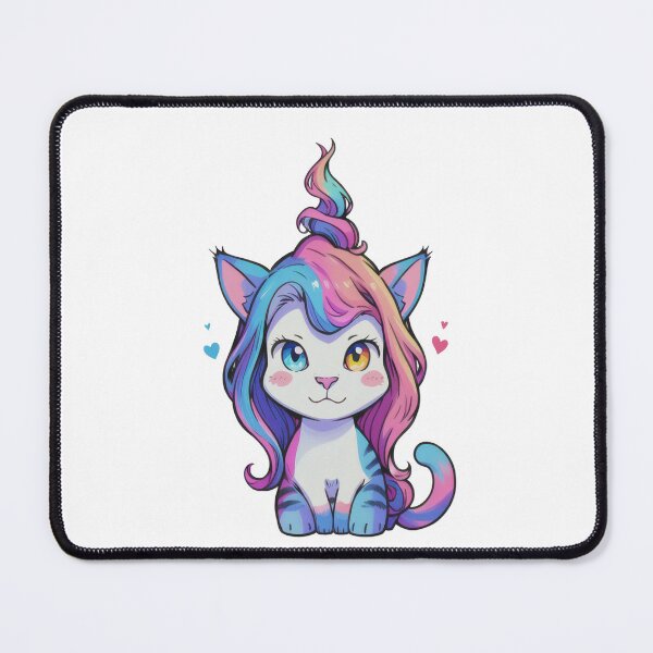 Item preview, Whimsical Cat and Colorful Unicorn designed and sold by Ridaelb.