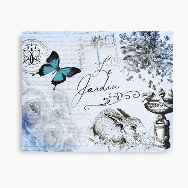 Le Jardin Metal Print