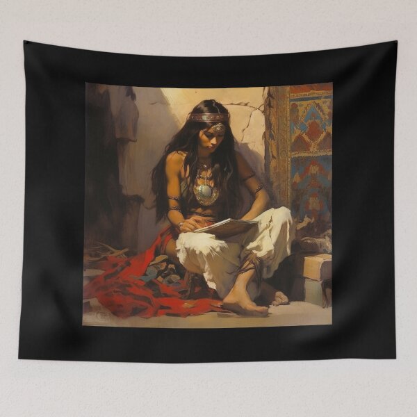 Item preview, A Barefoot Gypsy Woman # 1 designed and sold by Demonik-Art.