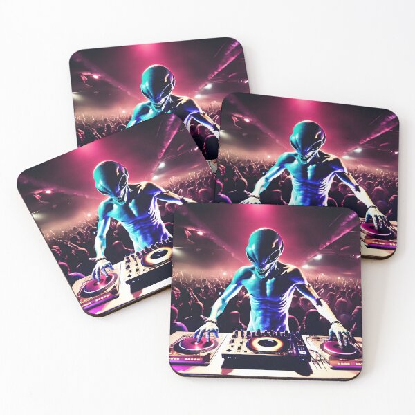 Item preview, Alien DJ designed and sold by Metaverse8.