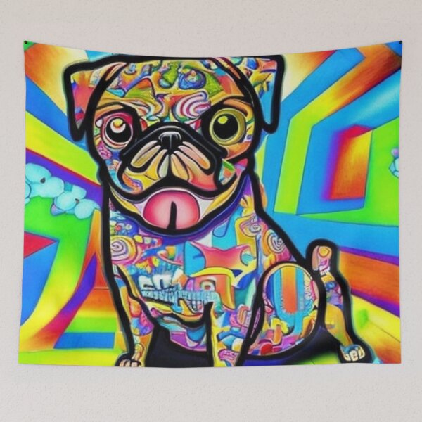 Item preview, The Pug designed and sold by cfbennettmedia.