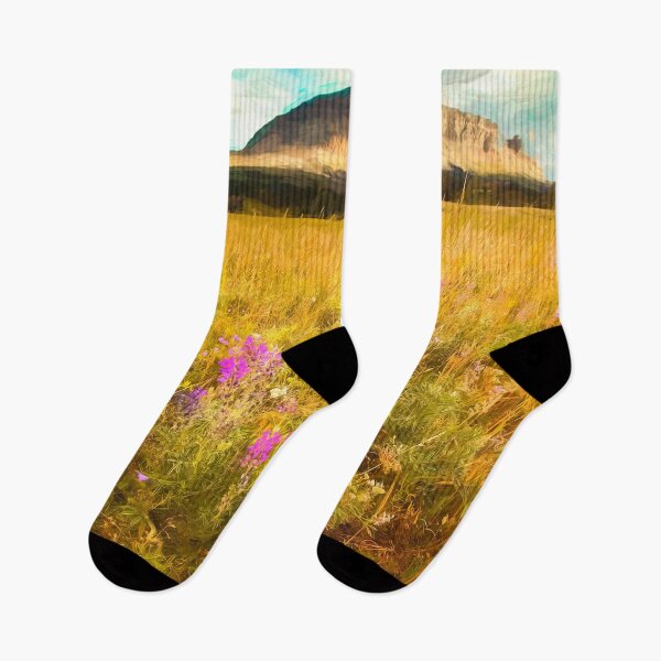 Item preview, 2 Dog Flats with Lupine Glacier National Park X101 designed and sold by RichFrancoCars.