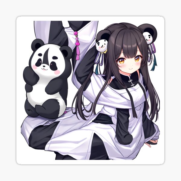 kawaii love  Panda anime girl, Anime girl, Dark anime girl