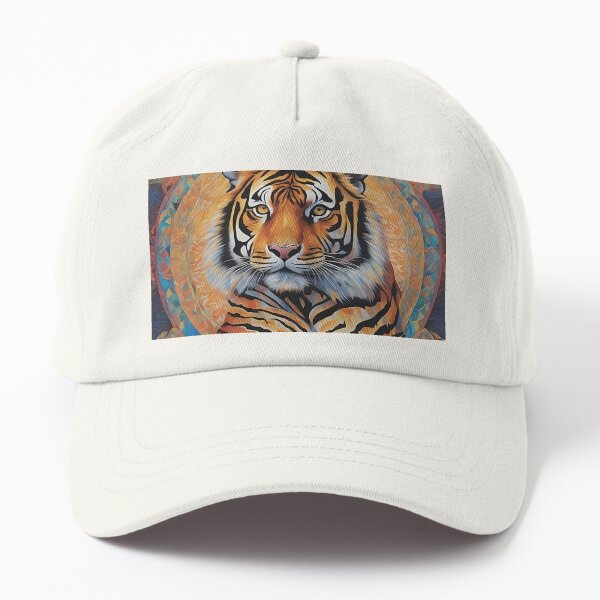 Bengal Tiger Stripe Snapback Cap, Unique Tiger Stripes Sports Hat