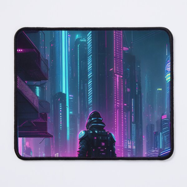 Item preview, Rascacielos de neón - Cyberpunk designed and sold by Punk-One.