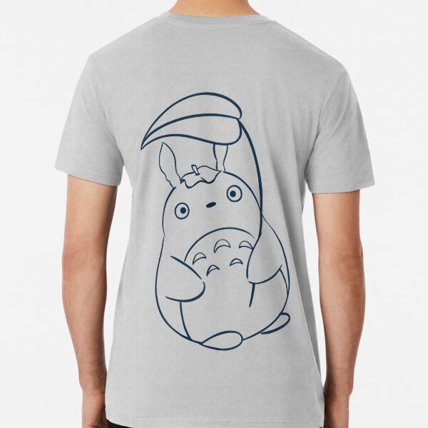 Item preview, my neighbor tototoooroo bear (line art) designed and sold by justbreadlee.
