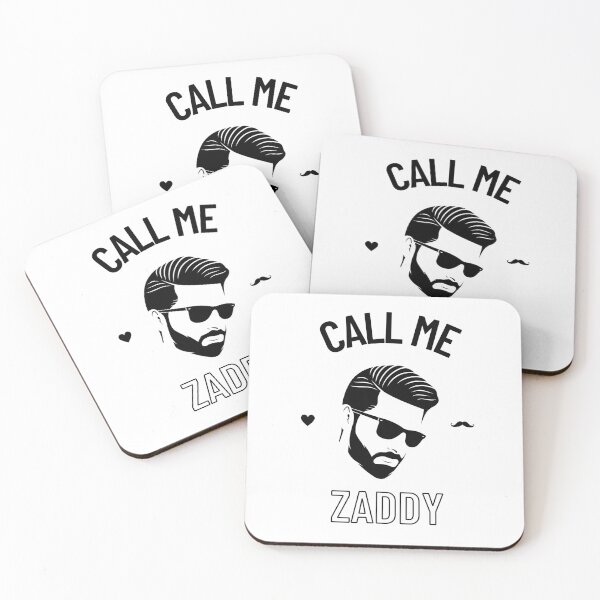 Item preview, Call Me Zaddy (Small Black Version) designed and sold by DaFkApparel.