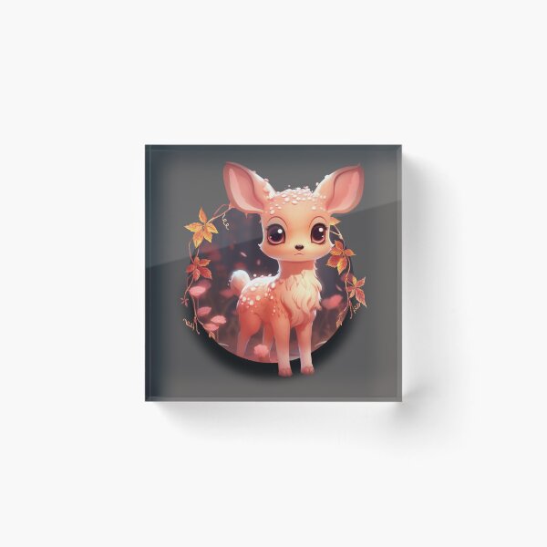 Item preview, Kawaii Cute Autumn Deer designed and sold by Chmielayka.