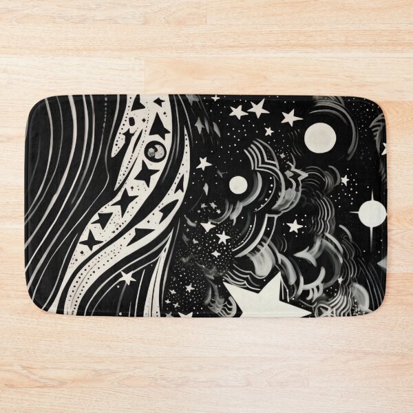 Item preview, Black and white Stars designed and sold by MoonDesinso.
