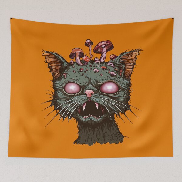 Item preview, Mushhead designed and sold by KilkennyCat Art.