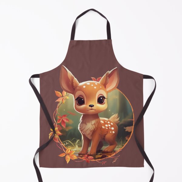 Item preview, Kawaii Cute Autumn Deer designed and sold by Chmielayka.