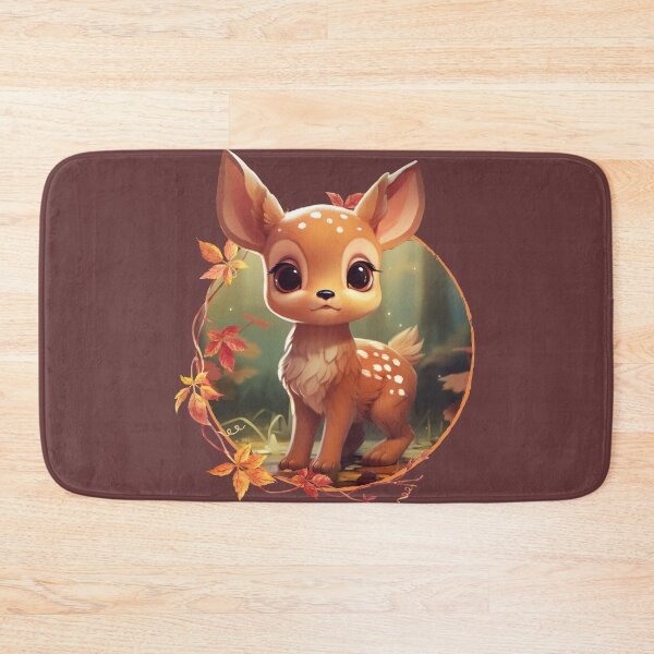 Item preview, Kawaii Cute Autumn Deer designed and sold by Chmielayka.