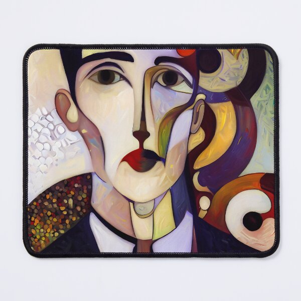 Item preview, Franz Kafka in Gustav Klimt Style designed and sold by OzzFrequency.