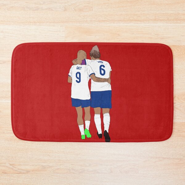 Item preview, England Lionesses Rachel Daly Millie Bright Women's Fooball Minimalist BFFs designed and sold by Hevding.