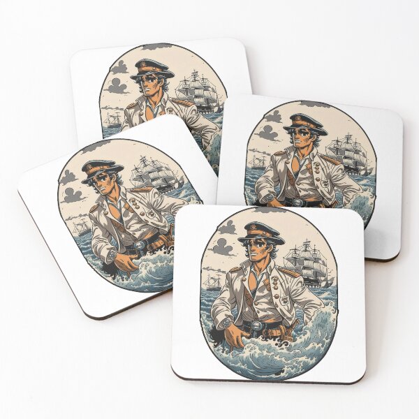 Item preview, Traditional Tattoo of The Adventurous Italian Sailor Corto Maltese, 60s Vintage  designed and sold by Cesar Caligula.