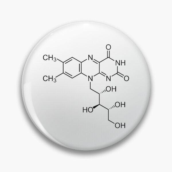 Item preview, Vitamin B2 Riboflavin C17H20N4O6 Molecule designed and sold by Zeeph.