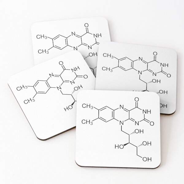 Item preview, Vitamin B2 Riboflavin C17H20N4O6 Molecule designed and sold by Zeeph.