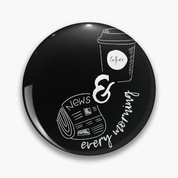 Item preview, Coffee and news every morning designed and sold by Natrix Art Design.