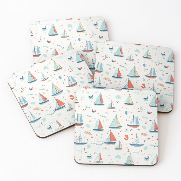 Item preview, Sailboat abstract art designed and sold by RemoteStudio.