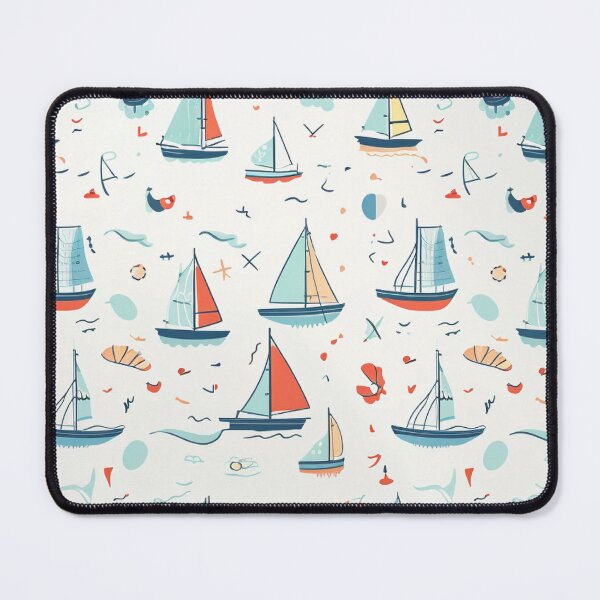 Item preview, Sailboat abstract art designed and sold by RemoteStudio.
