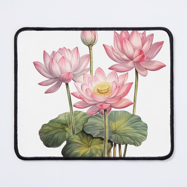 Item preview, Pink Lotus Flowers designed and sold by StardustMaia.