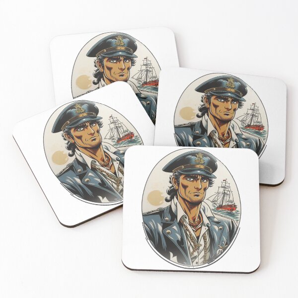 Item preview, Traditional Tattoo of The Adventurous Italian Sailor Corto Maltese, 60s Vintage  designed and sold by Cesar Caligula.
