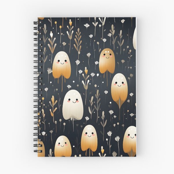 Item preview, Boo-tiful Ghosts: Cute Halloween Seamless Pattern designed and sold by Moo7shop.