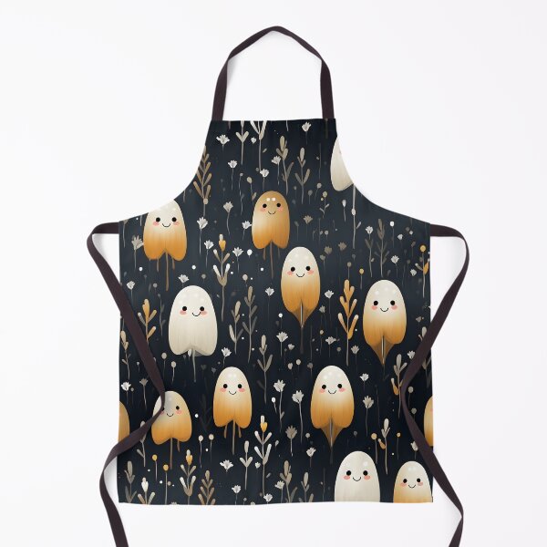 Item preview, Boo-tiful Ghosts: Cute Halloween Seamless Pattern designed and sold by Moo7shop.