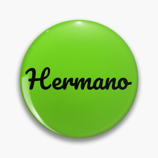 Item preview, 'Hermano' written in monochrome script font. designed and sold by All-Names.