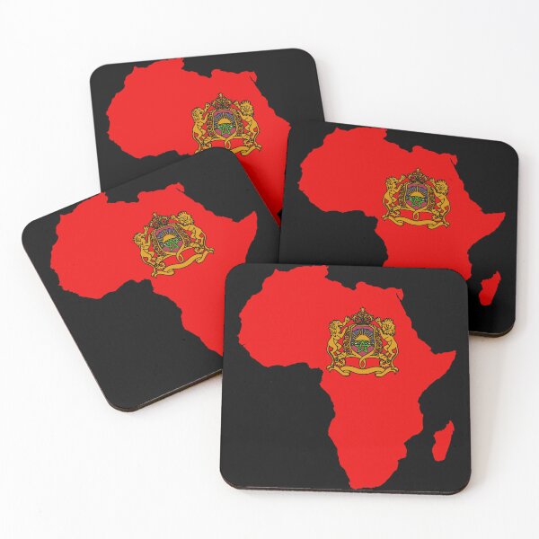 Item preview, Moroccan pride Morocco flag Africa map designed and sold by kingtaj-store.