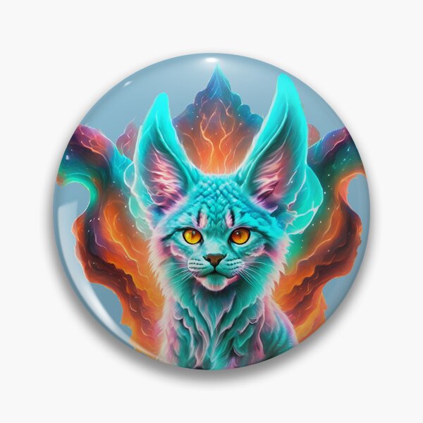 Item preview, Large eared fantasy kitten digital design designed and sold by LorrieBee.