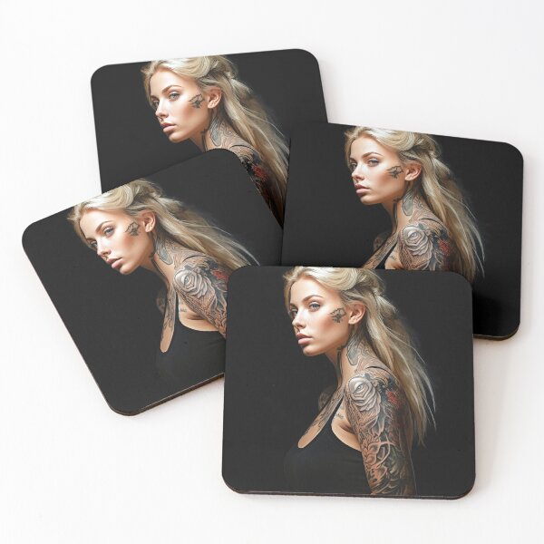 Item preview, Tattooed lady designed and sold by ScenicViewPics.